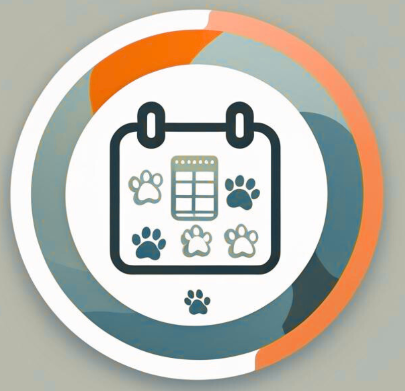 Mockup de la Agenda Digital para Estéticas Caninas